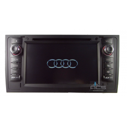 Radio dedykowane Audi A6 S6 1999 - 2004 A6 Allroad 2000 - 2005 Android 8 CPU 8x1.5GHz Ram 2GHz Dysk 32GB Ekran HD MultiTouch OBD2 DVR DVBT BT Kam DVD